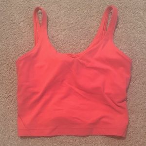 lululemon gauva pink align tank size 6 rarest color